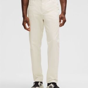 NWT lululemon ABC Classic-Fit pant 40*34L* BONE